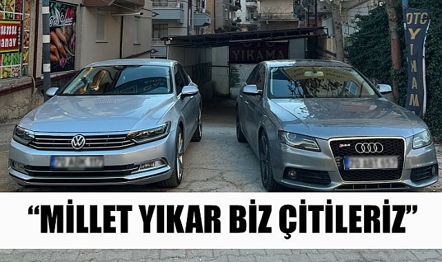 "Millet yıkar biz çitileriz"