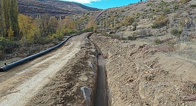 O araziler modern sulamaya kavuşuyor