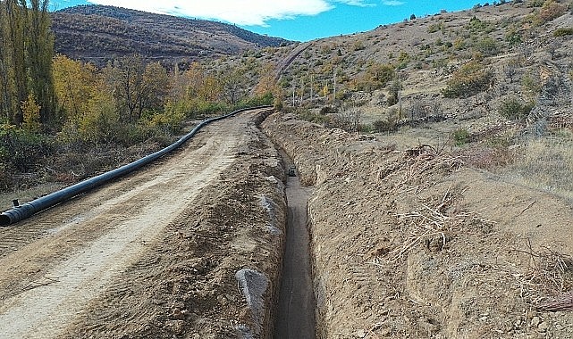 O araziler modern sulamaya kavuşuyor