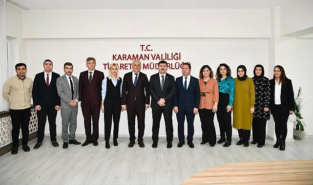 Vali Sarıibrahim'den Ticaret İl Müdürlüğüne ziyaret
