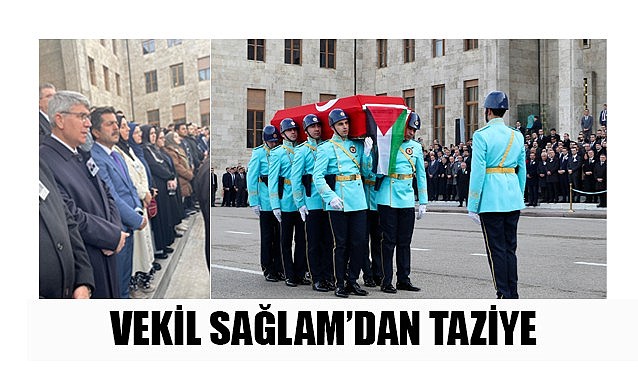 Vekil Sağlam’dan taziye