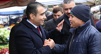 Başkan Kalaycı sahaya indi