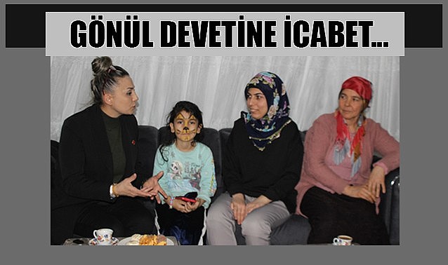 Çeliktaş&#039;tan gönül davetine icabet…