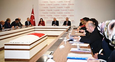 Değerlendirme toplantısı yapıldı