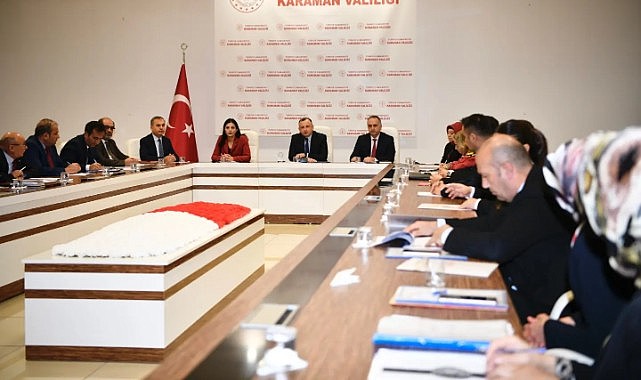 Değerlendirme toplantısı yapıldı