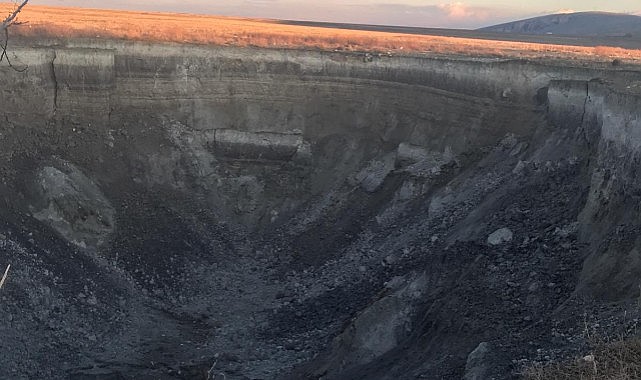 Karaman&#039;da korkutan görüntü