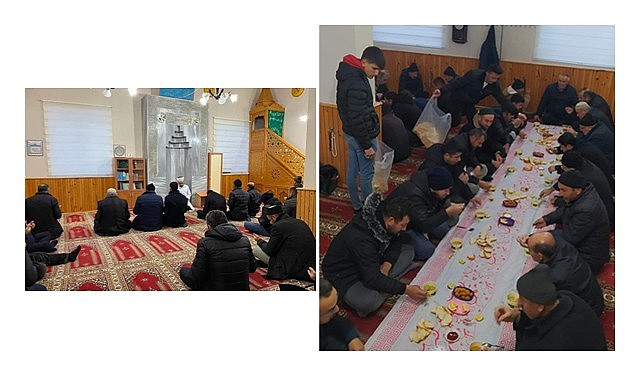 Mecidiyeliler sabah namazında buluştu