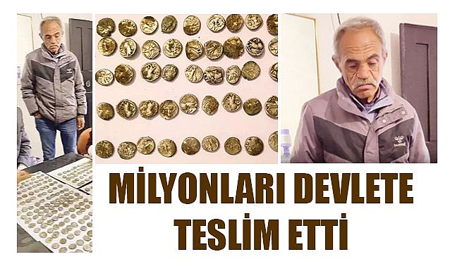 Milyonları devlete teslim etti