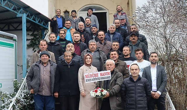 Müdür Bulut Zengen köyünde