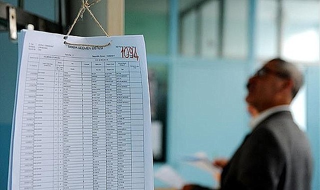 Seçmen listeleri için son 4 gün!