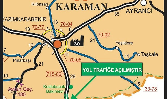 Sertavul yolu trafiğe açıldı