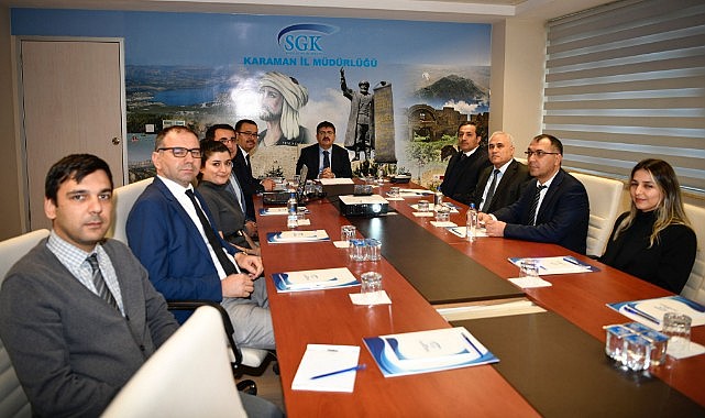 Vali Sarıibrahim&#039;den SGK&#039;ya ziyaret