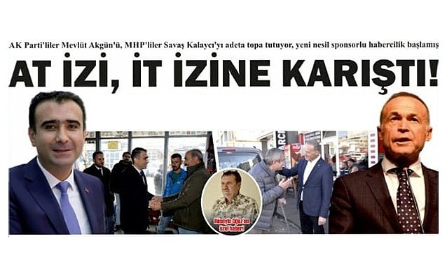 At izi it izine karıştı