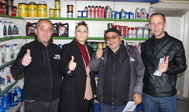 Çeliktaş ziyaretlerini sürdürüyor