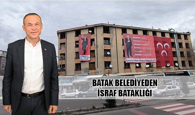 İsraf bataklığı…