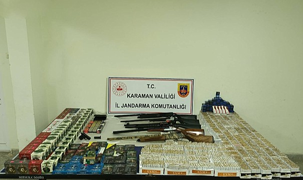 Kaçak sigara ve ruhsatsız silah avı…