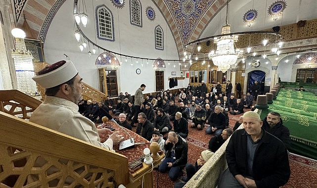 Karaman&#039;da Berat Kandili dualarla idrak edildi