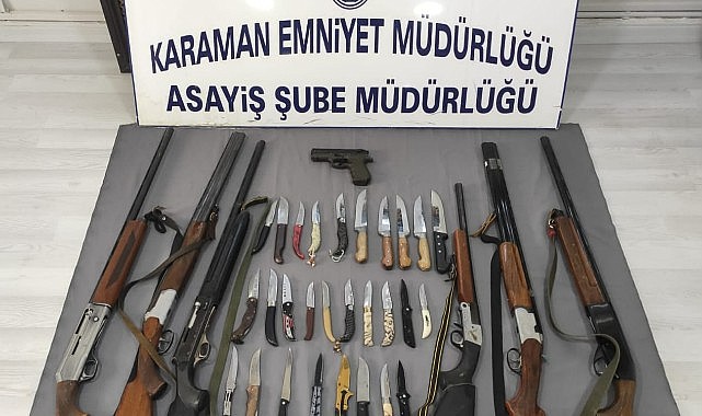 Karaman&#039;da &quot;Mercek&quot; operasyonu!