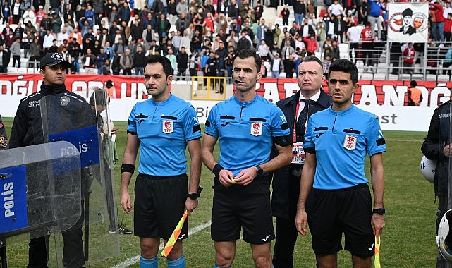 Maçın hakemleri belli oldu