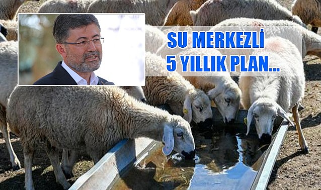 Su merkezli 5 yıllık plan