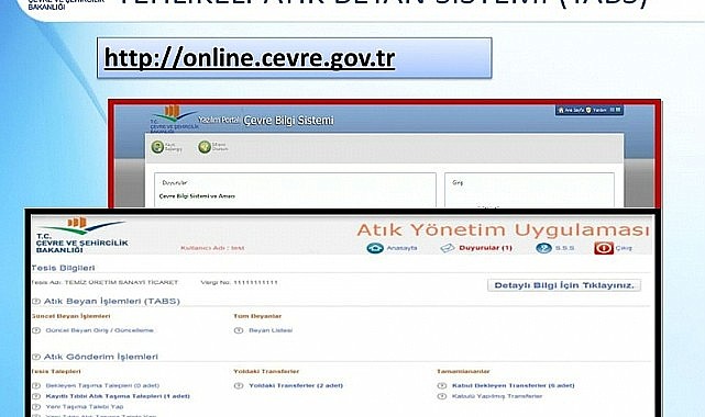 TSO&#039;dan 2023 yılı atık beyan uyarısı