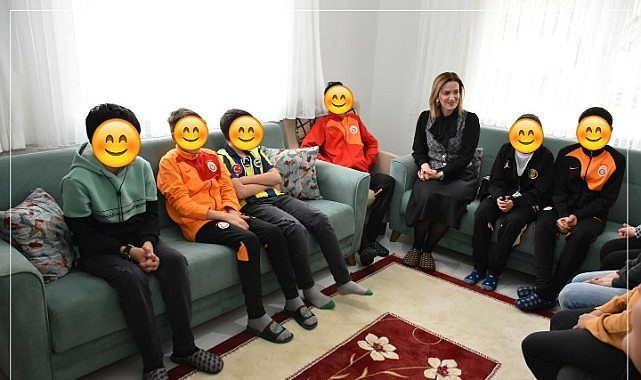 Yürekleri ısıtan ziyaret 