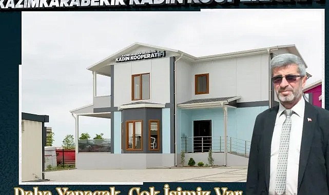 Boyacıoğlu&#039;ndan kadın kooperatifi sözü