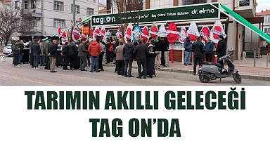 Çiftçiler TAG ON'la gelişecek