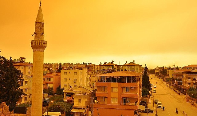 Çöl tozu kapıda…