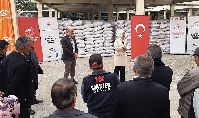 Karaman&#039;da 30 Ton Nohut Tohumu Dağıtıldı