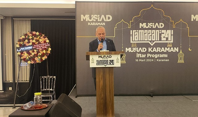 Karaman MÜSİAD şubesinden iftar