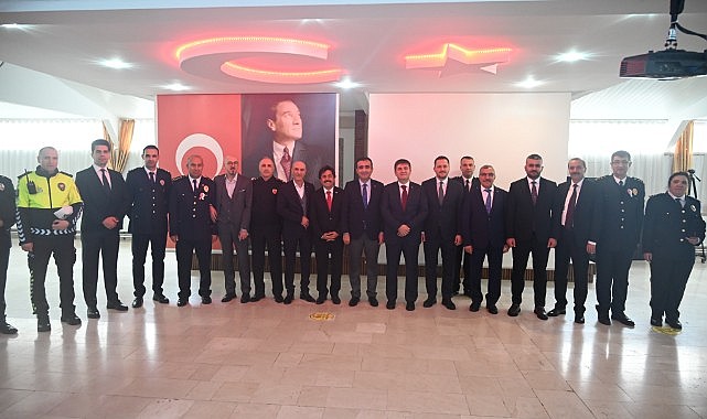 Bayramlaşma töreni yapıldı