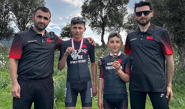 Bisikletçiler Madalyaya Doymuyor 