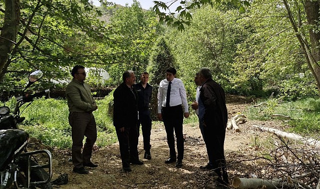 Elmayurdu köyünü ziyaret etti