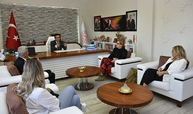 İl Müdürü Çalışkan Avrupalı Eğitimcileri Ağırladı