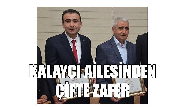 Kalaycı ailesinden çifte zafer