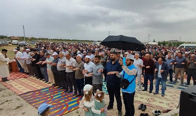 Kazımkarabekir&#039;de yağmur duası yapıldı