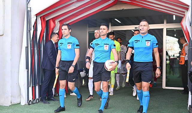 Maçın hakemleri belli oldu