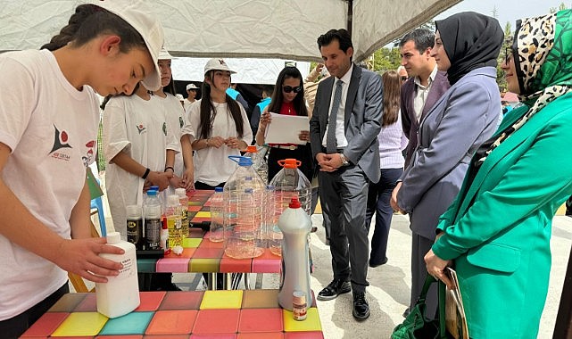 Öğrencilerin TÜBİTAK projeleri görücüye çıktı