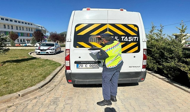 Okul servislerine sıkı denetim