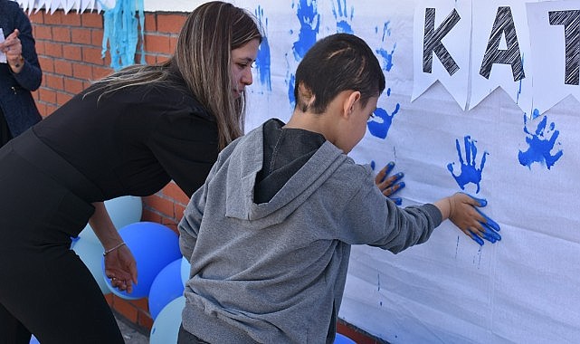 Özel öğrenciler doyasıya eğlendi