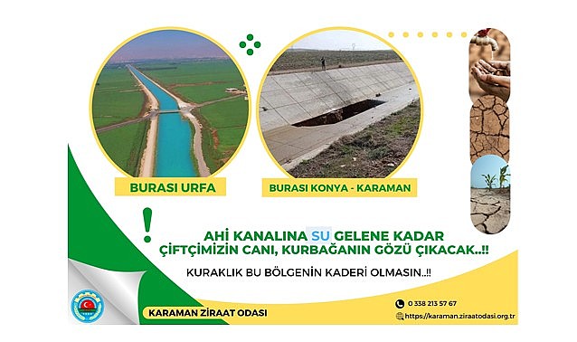 Sahiden Karaman ve Konya Ovasına su gelecek mi