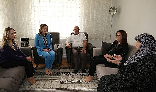 Şehit ailesini unutmadılar