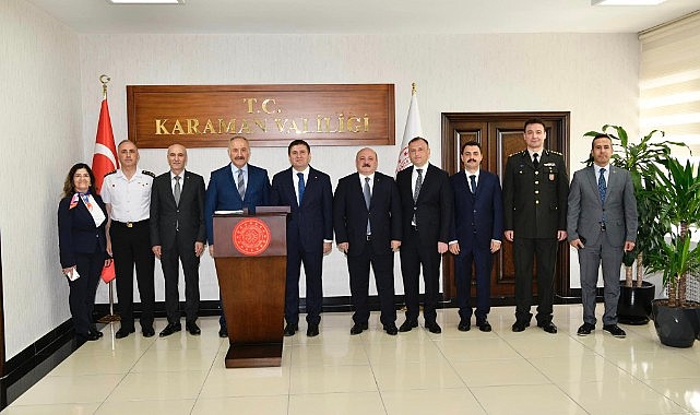 Genel Sekreter Hacımüftüoğlu’ndan Vali Sarıibrahim’e ziyaret