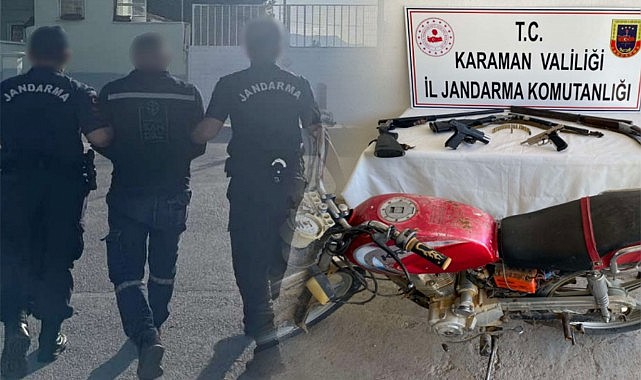 Jandarmadan kaçış yok