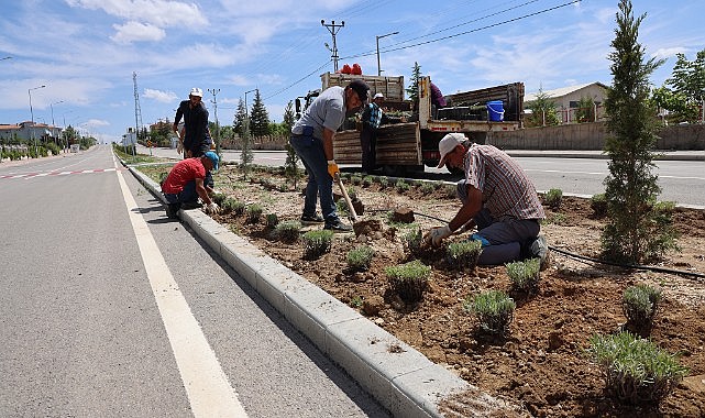 Karaman belediyesi şehre dokunuyor