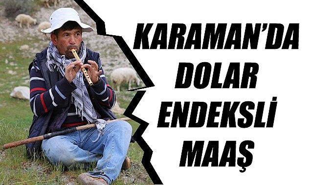 Karaman'da dolar endeksli maaş