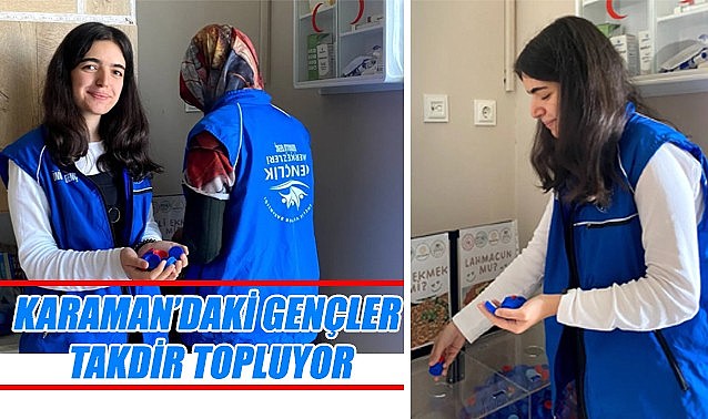 Karaman&#039;daki gençler takdir topluyor