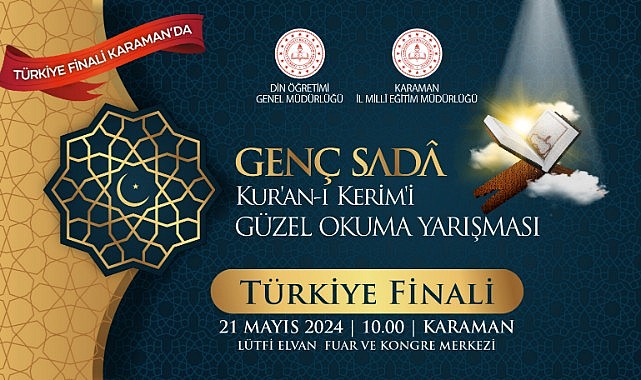 Karaman, muhteşem finale ev sahipliği yapacak