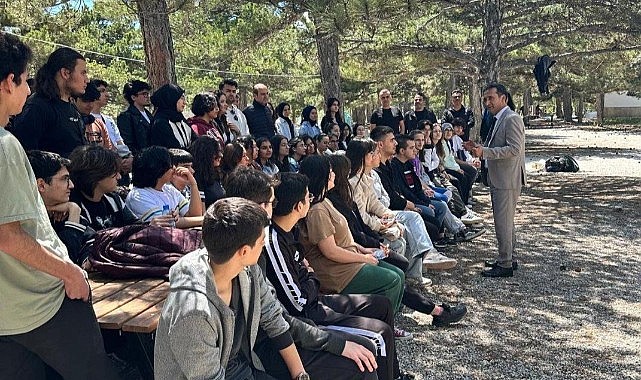 Karaman TOBB Fen Lisesi öğrencilerine sınav öncesi doping